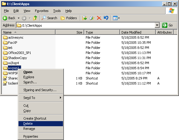 Server 2003 Sp1 Fails To Install